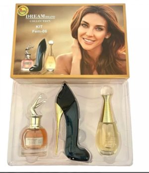 Kit Fem 06 - Scandal, Good Girl e J’adore - 25ml