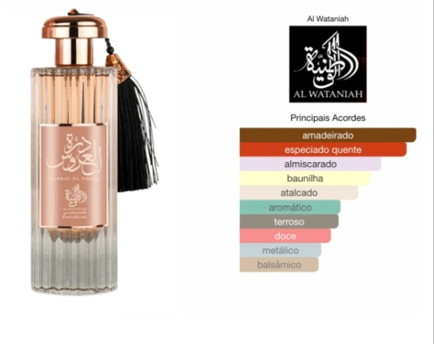 Durrat Al Aroos Eau de Parfum 85ml – Perfume Árabe Feminino Sofisticado | Al Wataniah - Imagem 3