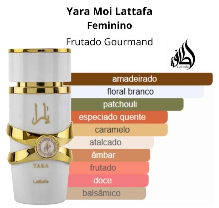 Perfume Árabe Yara Moi EDP 100ml Feminino – Doce Cremoso Sofisticado | Lattafa - Imagem 2