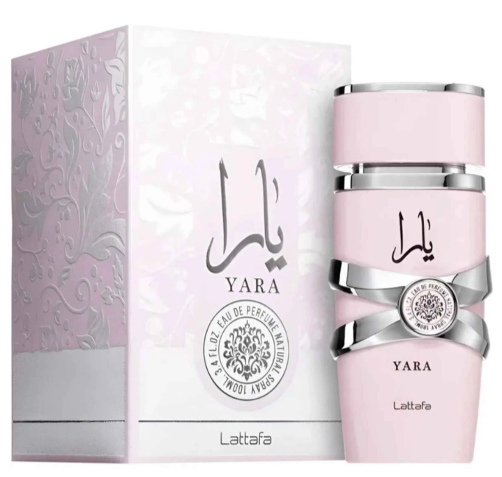Perfume Árabe Yara Rose EDP 100ml Feminino – Floral Frutado Doce | Lattafa