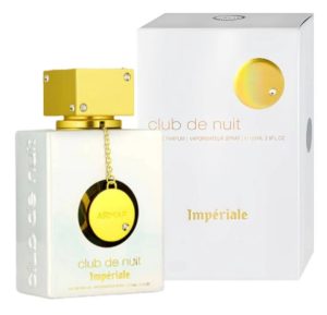 Perfume Árabe Armaf Club De Nuit White Impériale EDP 105ml Feminino – Floral Baunilha Sofisticado