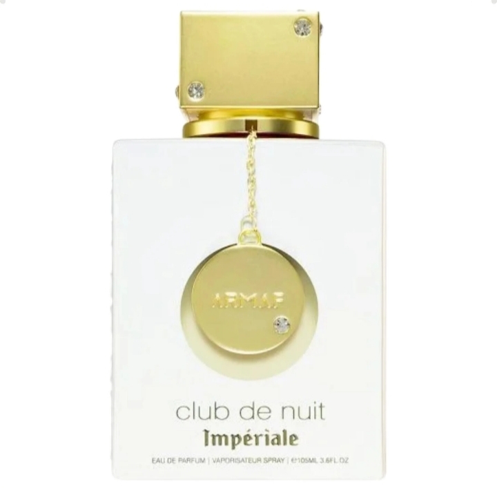 Perfume Árabe Armaf Club De Nuit White Impériale EDP 105ml Feminino – Floral Baunilha Sofisticado - Imagem 3