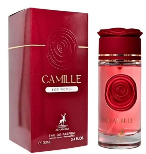 Perfume Árabe Maison Alhambra Camille EDP 100ml Feminino – Floral Doce Elegante - Imagem 2
