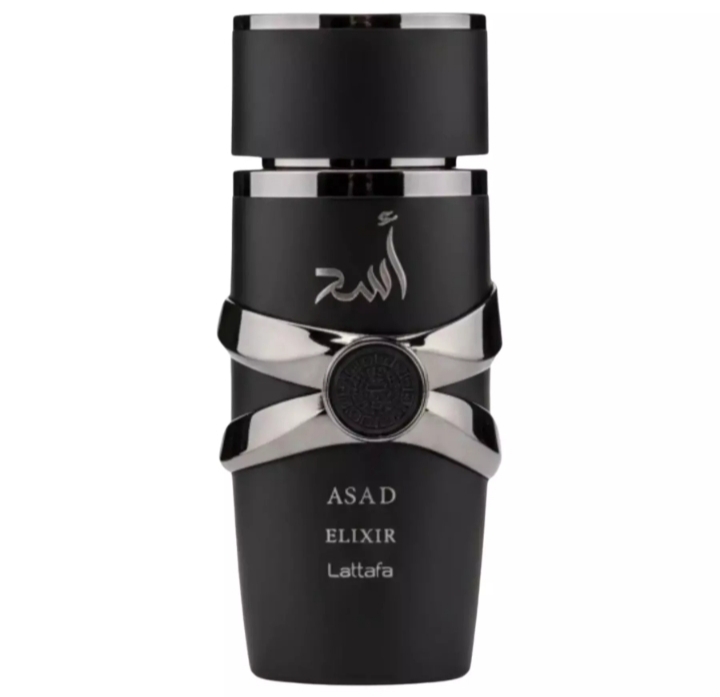 Perfume Árabe Lattafa Asad Elixir EDP 100ml Masculino – Baunilha Amadeirada Intensa - Imagem 3
